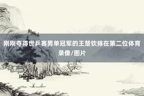 刚刚夺得世乒赛男单冠军的王楚钦排在第二位体育录像/图片