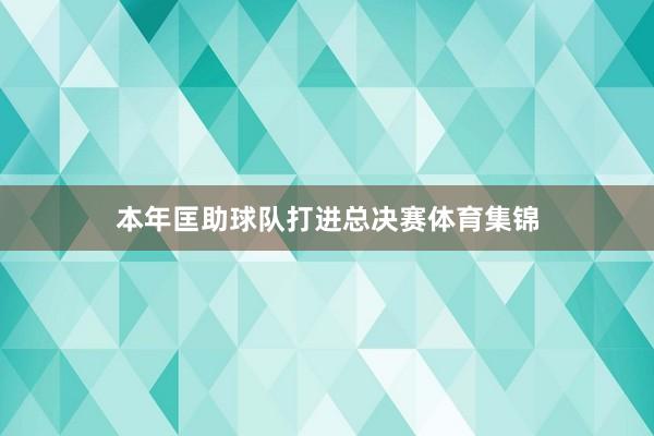 本年匡助球队打进总决赛体育集锦