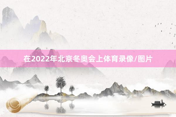 在2022年北京冬奥会上体育录像/图片