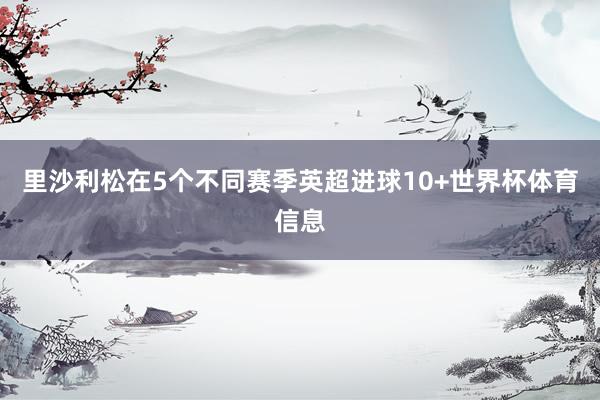 里沙利松在5个不同赛季英超进球10+世界杯体育信息
